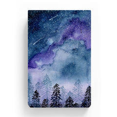 Pet Canvas - Twinkling stars in forest
