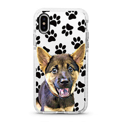 iPhone Ultra-Aseismic Case - Black Paws