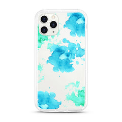 iPhone Aseismic Case - Blue Green Water Splash