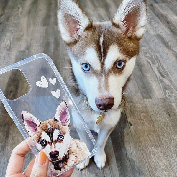 Custom Pet Phone Case | Dog Art & Cat Art Custom Pet Phone Case | Dog Art & Cat Art