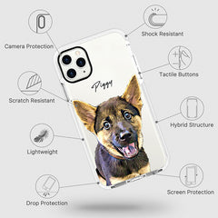 iPhone Ultra-Aseismic Case - Modern Painting 3
