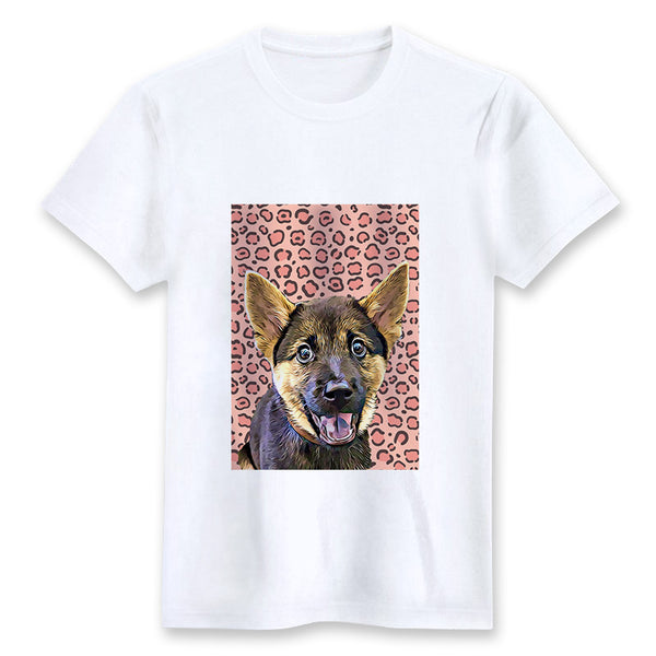 Custom T-shirt - Leopard