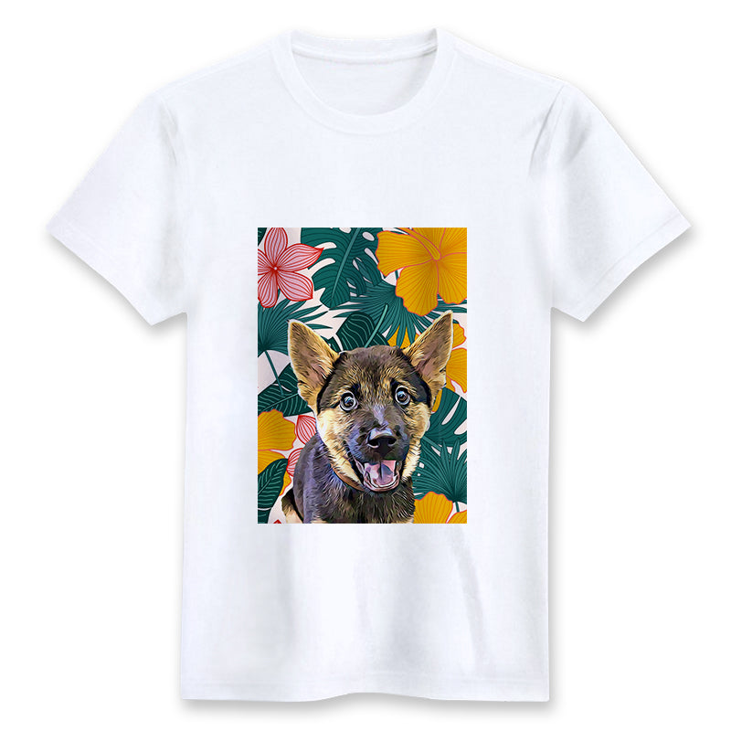 Custom T-shirt - VIntage Tropical