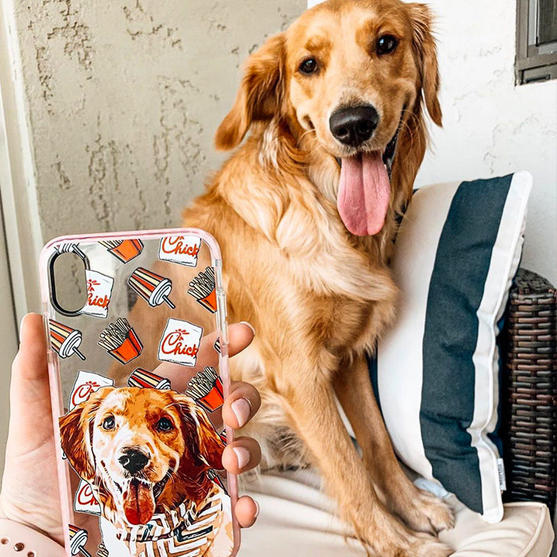 Custom Pet Phone Case Dog Art Cat Art Pets United