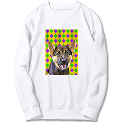 Custom Sweatshirt - YGP Diamond Pattern