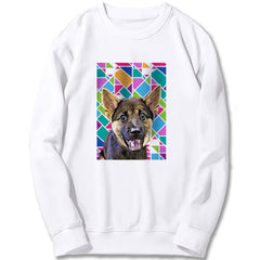 Custom Sweatshirt - Geometrical  Pattern