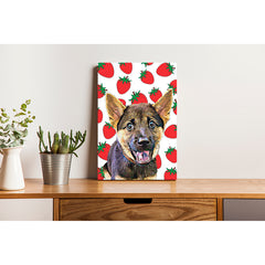 Pet Canvas - Strawberry Love