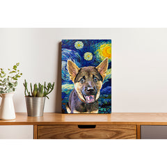 Pet Canvas - The Starry Night