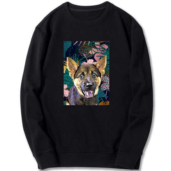 Custom Sweatshirt - Leopard Jungle