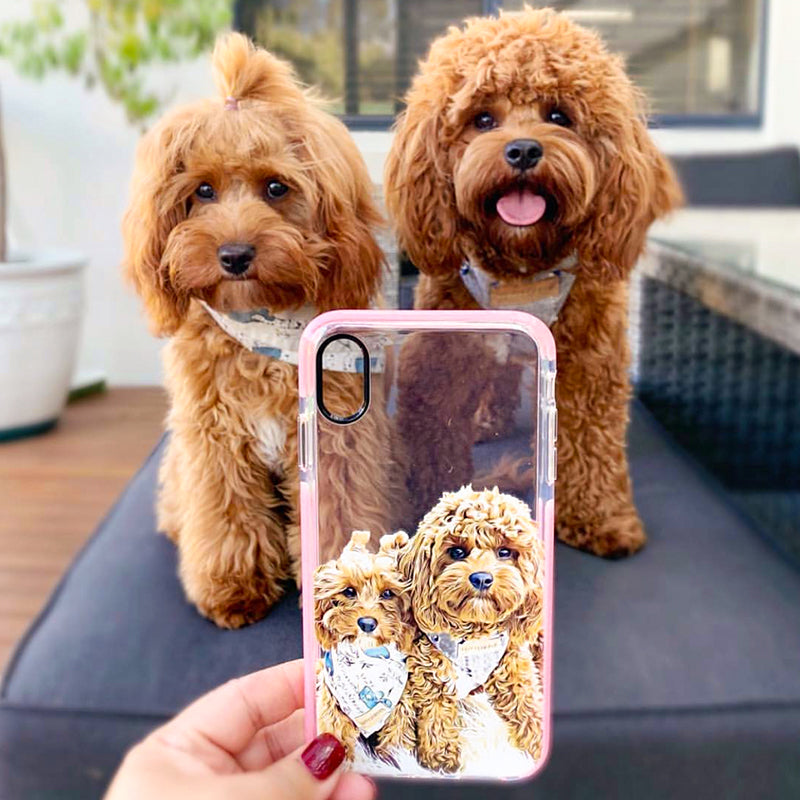 Custom Pet Phone Case | Dog Art & Cat Art Custom Pet Phone Case | Dog Art & Cat Art