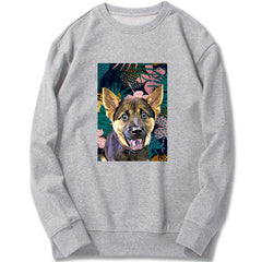 Custom Sweatshirt - Leopard Jungle