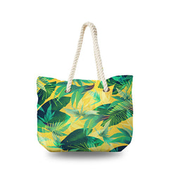 Canvas Bag - Yellow Tropical