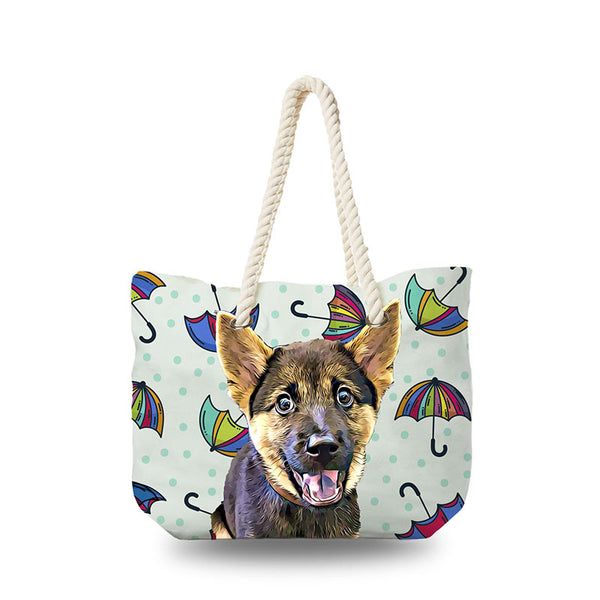 Canvas Bag - Umbrella