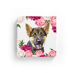 Pet Canvas - The Peony Lover