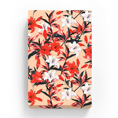 Pet Canvas - Red and White Lily