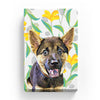 Pet Canvas - Yellow Lilly