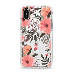 iPhone Ultra-Aseismic Case - Lilac Pink Floral