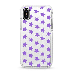 iPhone Ultra-Aseismic Case - Purple Star