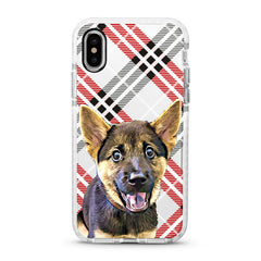 iPhone Ultra-Aseismic Case - Checkered Pattern