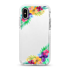 iPhone Ultra-Aseismic Case - Spring Water Paint Floral