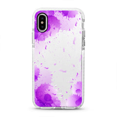 iPhone Ultra-Aseismic Case - Purple splash