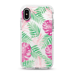 iPhone Ultra-Aseismic Case - Pink And Green Palm