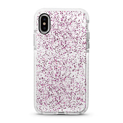 iPhone Ultra-Aseismic Case - Purple Glitter