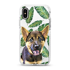 iPhone Ultra-Aseismic Case - Leaves Pattern Design