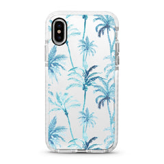 iPhone Ultra-Aseismic Case - Blue Hawaii Palm