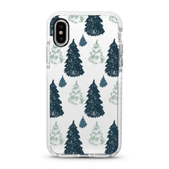 iPhone Ultra-Aseismic Case - Pine Tree Forest