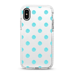 iPhone Ultra-Aseismic Case - Baby Blue Dot