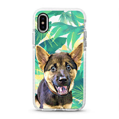 iPhone Ultra-Aseismic Case - Tropical in Yellow and Green