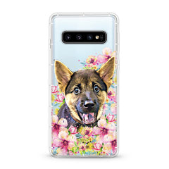 Samsung Aseismic Case - Waterpaint Floral Mountain