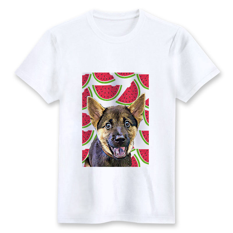 Custom T-shirt - Sliced Watermelon
