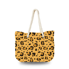 Canvas Bag - Leopard Pattern