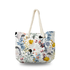 Canvas Bag - Wild Flower with Color Floral