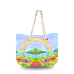 Canvas Bag - The rainbow garden