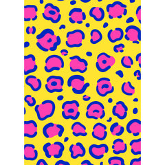 Custom Sweatshirt - Leopard Pattern In Pop Art Style