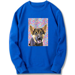 Custom Sweatshirt - Pastel Hearts