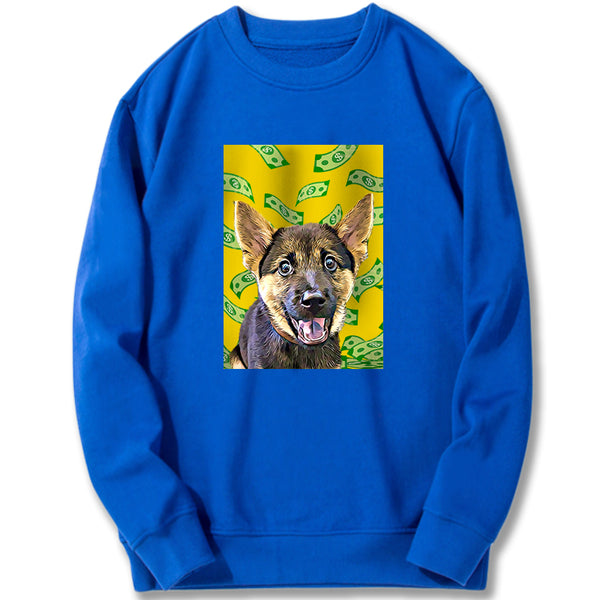 Custom Sweatshirt - Money Fall