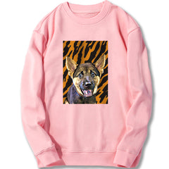 Custom Sweatshirt - Tiger Pattern