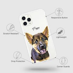iPhone Aseismic Case - Pug Life