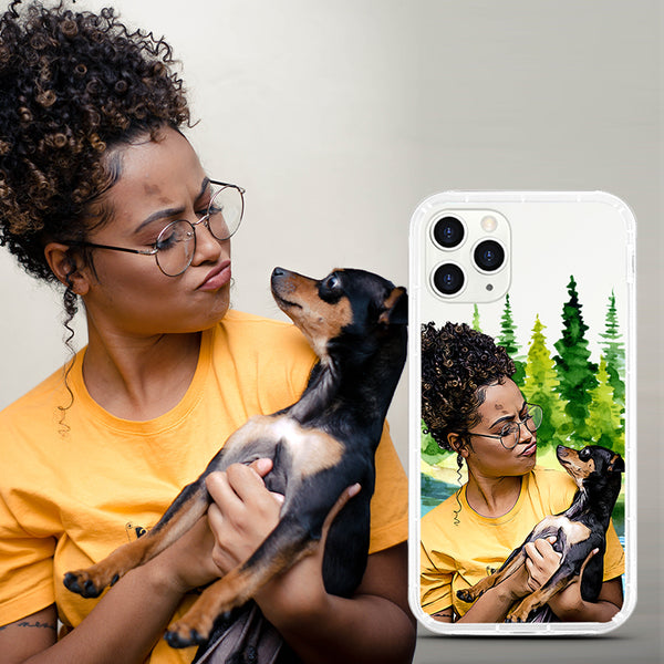 Custom Face iPhone Aseismic Case
