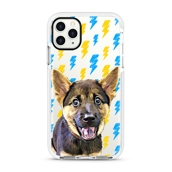 iPhone Ultra-Aseismic Case - Lighting Bolt Pattern