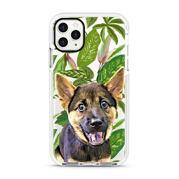 iPhone Ultra-Aseismic Case - Summer Green Leaves