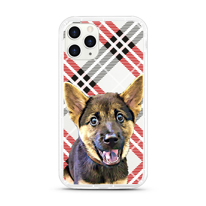 iPhone Aseismic Case - Checkered Pattern