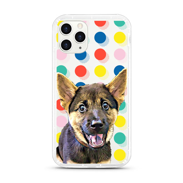 iPhone Aseismic Case - Festive Dots