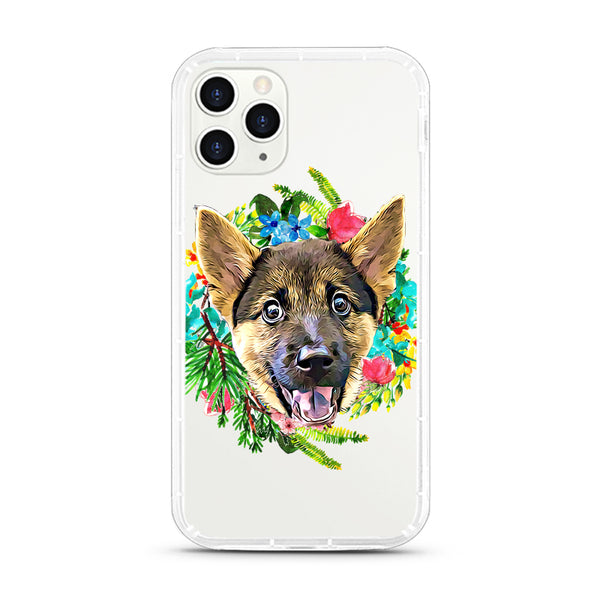 iPhone Aseismic Case - Floral Frame