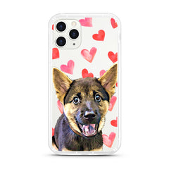 iPhone Aseismic Case - Girly Hearts