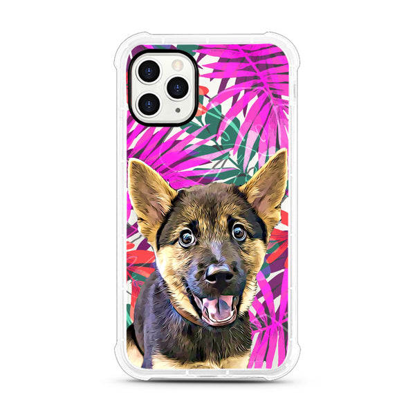 iPhone Aseismic Case - Pink Jungle